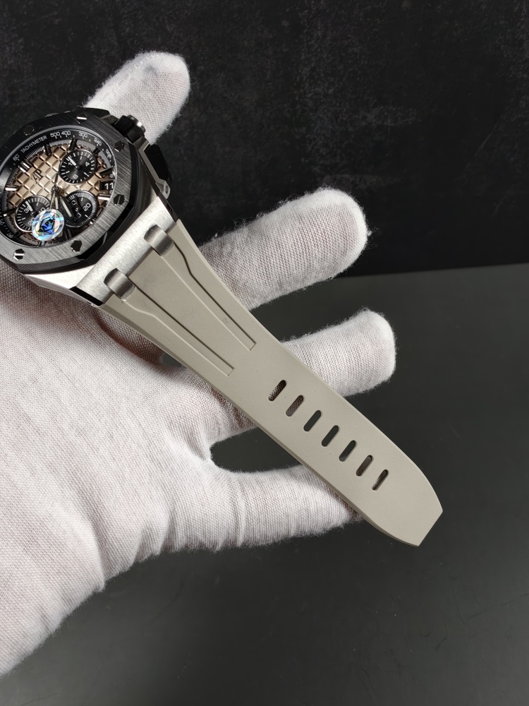 APSF V2 Free-Sprung Royal Oak Offshore Chronograph 26420SO | 43mm Stainless Steel | Smoked Taupe Dial