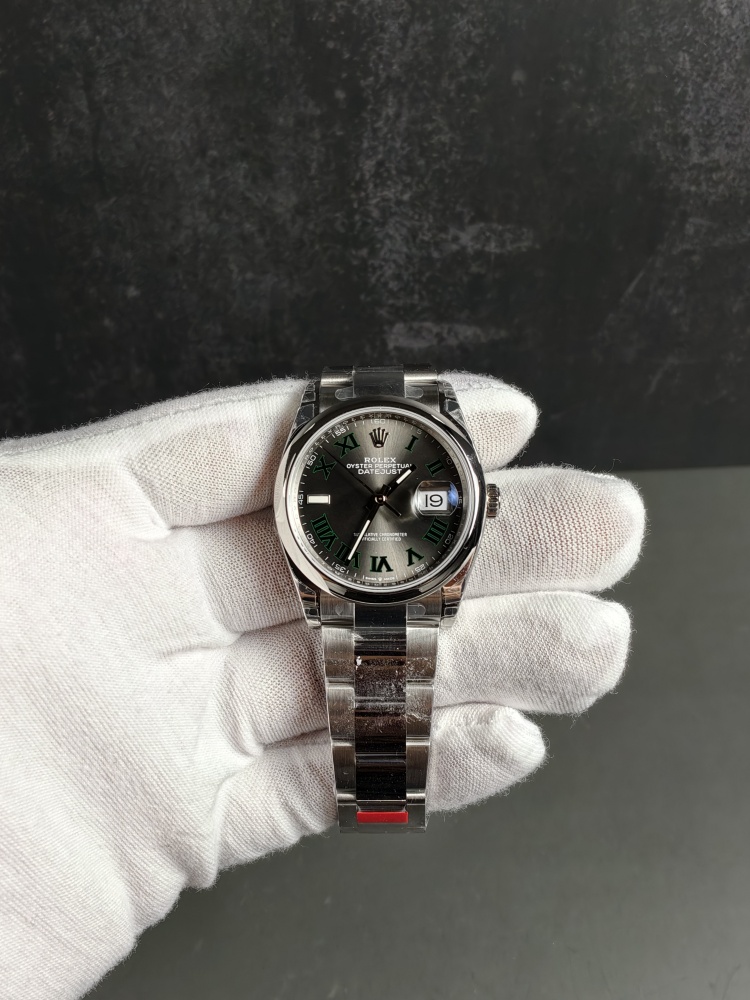 VSF Datejust 36 Wimbledon | Smooth Bezel | Oyster Bracelet | DD3235 Movement