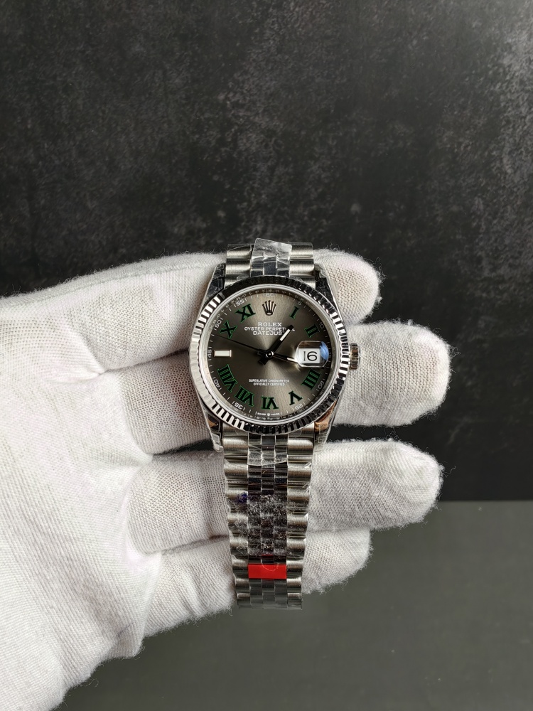 VSF V1 Datejust 36 Wimbledon | Fluted Bezel | Jubilee Bracelet | DD3235 Movement