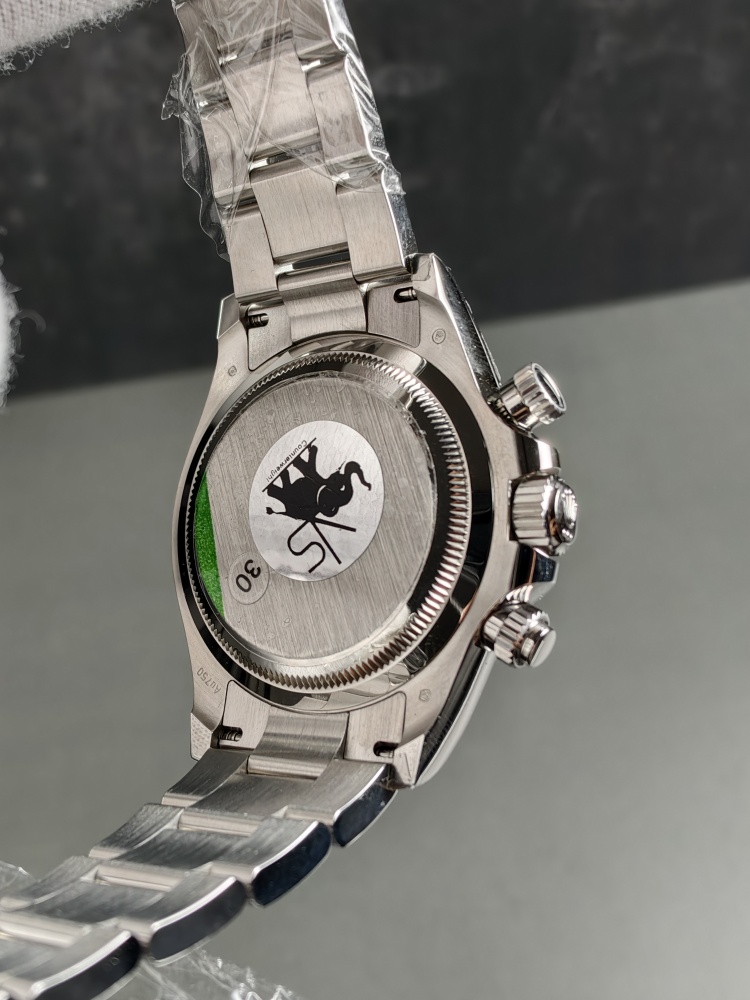 VSF Daytona 126509 White Gold Black Dial | 40mm | DD4131 Movement