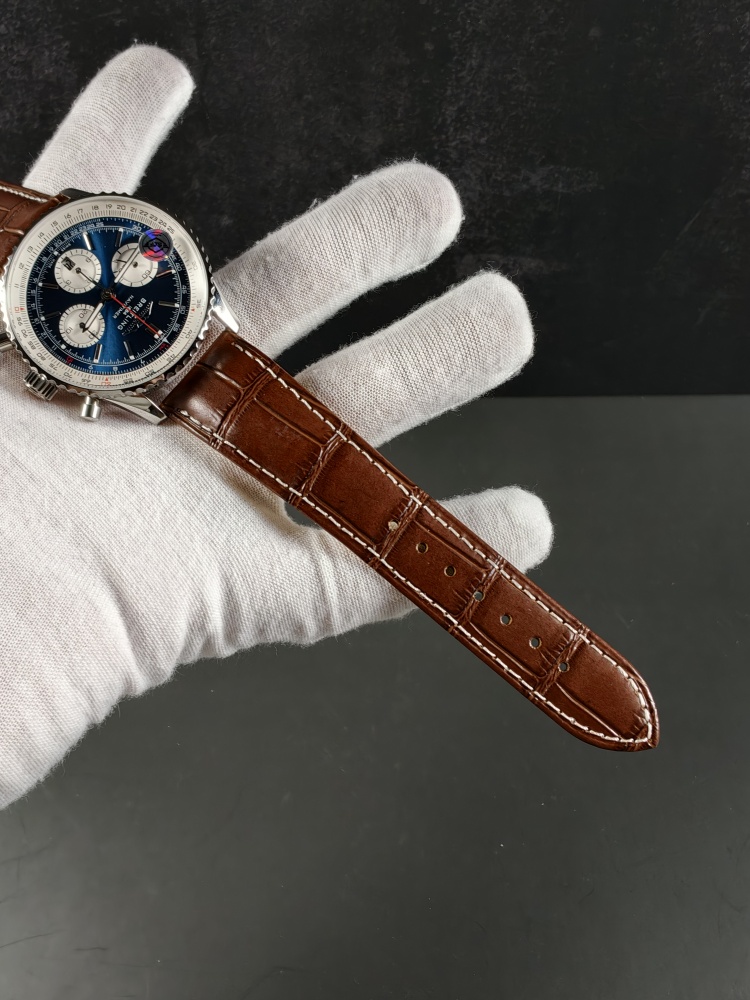 BLS Breitling Navitimer B01 Chronograph 46 Blue Dial | 46mm | A7750 Movement
