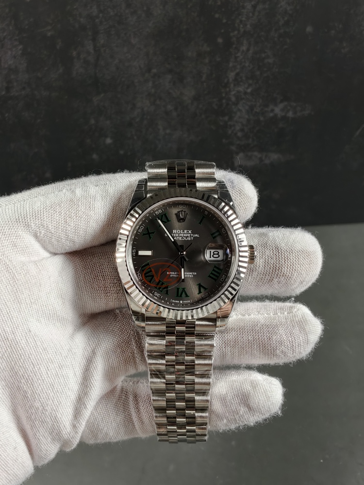 VSF V2 Wimbledon Datejust 41mm | Fluted Bezel | Jubilee Bracelet | DD3235 Movement