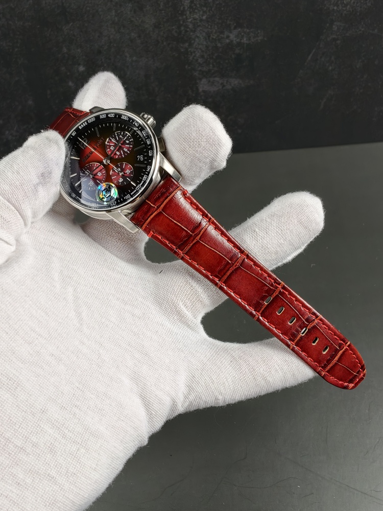 APSF Code 11.59 Chronograph Red Ombre Dial | 41mm | 4401 Chronograph Movement
