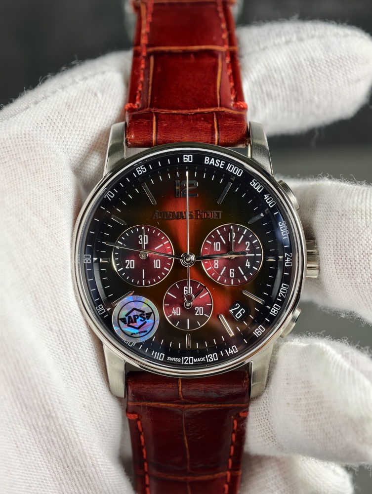 APSF Code 11.59 Chronograph Red Ombre Dial | 41mm | 4401 Chronograph Movement