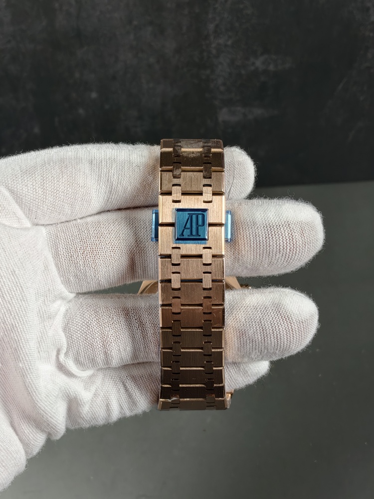 APSF V2 Free-Sprung Royal Oak Chronograph 26240 Rose Gold Green Dial | 41mm | Free-Sprung 4401 Super Clone Movement