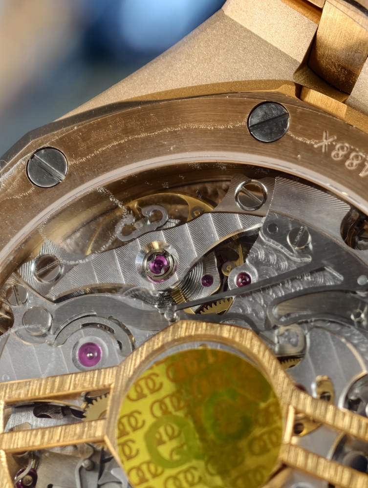 APSF V2 Free-Sprung Royal Oak Chronograph 26240 Rose Gold Green Dial | 41mm | Free-Sprung 4401 Super Clone Movement