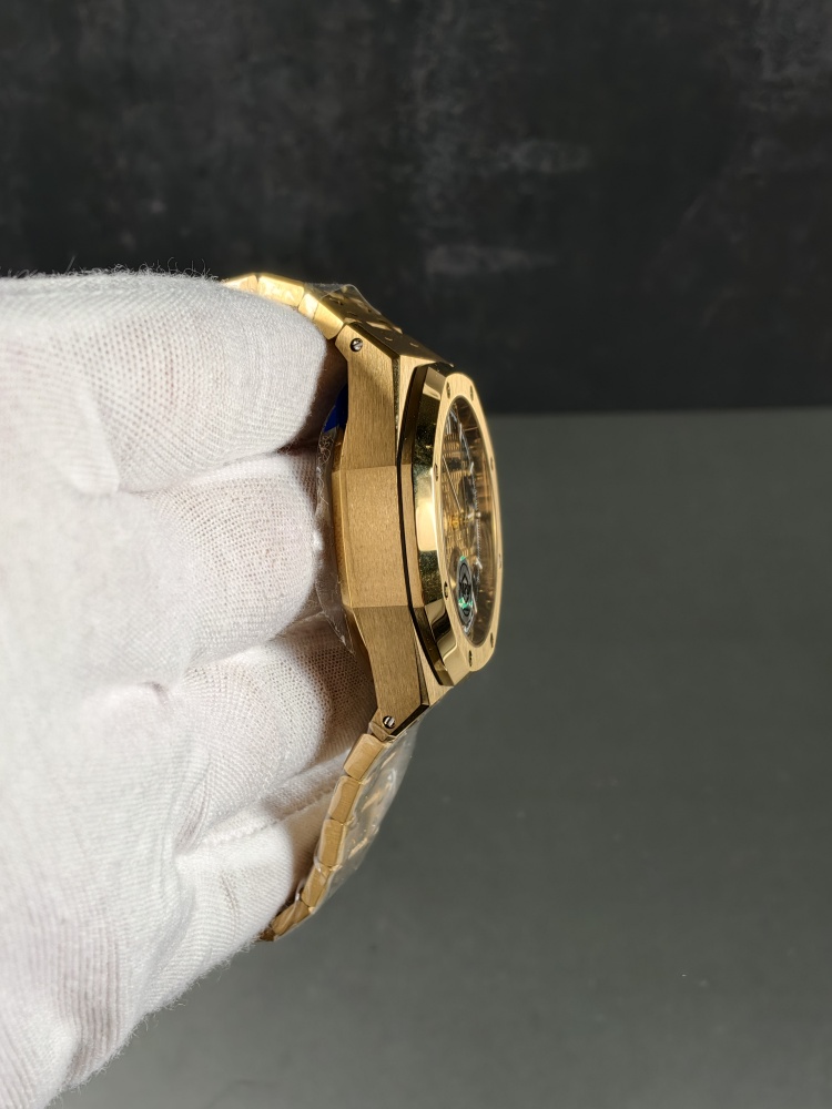 APSF V1 Royal Oak Chronograph 26240 Yellow Gold Smoked Yellow Dial | 41mm | 4401 Super Clone Movement