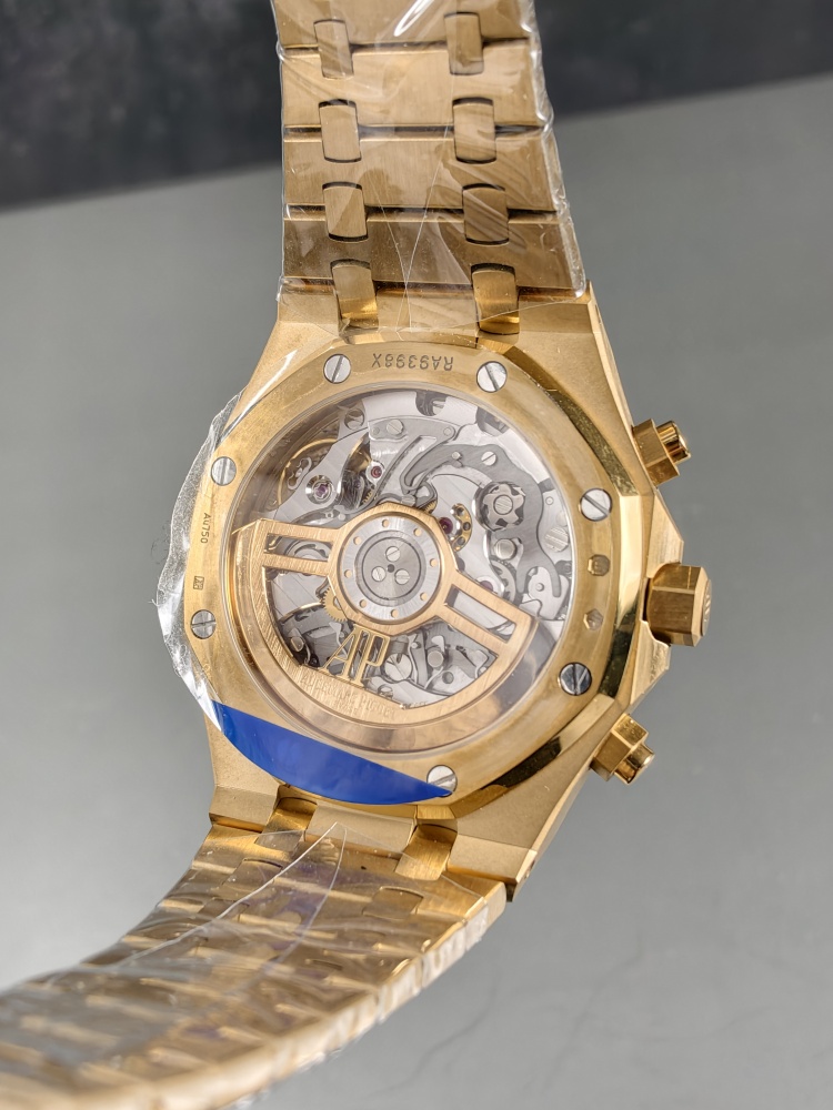 APSF V1 Royal Oak Chronograph 26240 Yellow Gold Smoked Yellow Dial | 41mm | 4401 Super Clone Movement