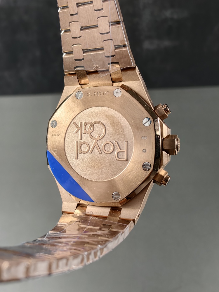 APSF Royal Oak Chronograph 26315OR Rose Gold Blue Dial | 38mm | Custom 2385 Automatic Chronograph Movement