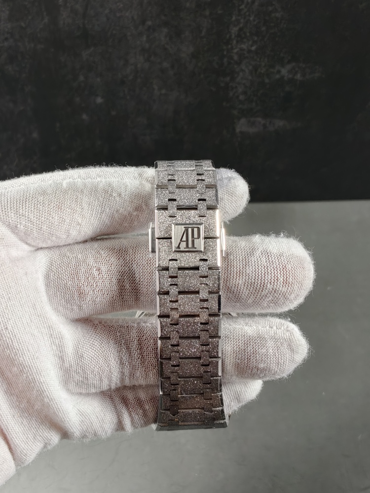 APSF Royal Oak Chronograph 26239 Frosted Black Dial | 41mm | Free-Sprung SA4401 Super Clone Movement