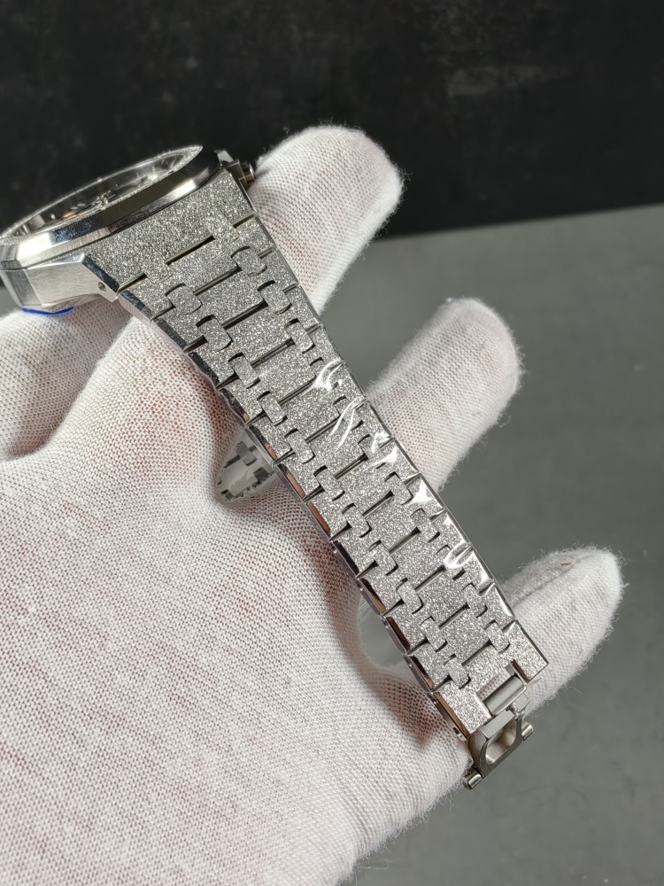 APSF Royal Oak Chronograph 26239 Frosted Black Dial | 41mm | Free-Sprung SA4401 Super Clone Movement