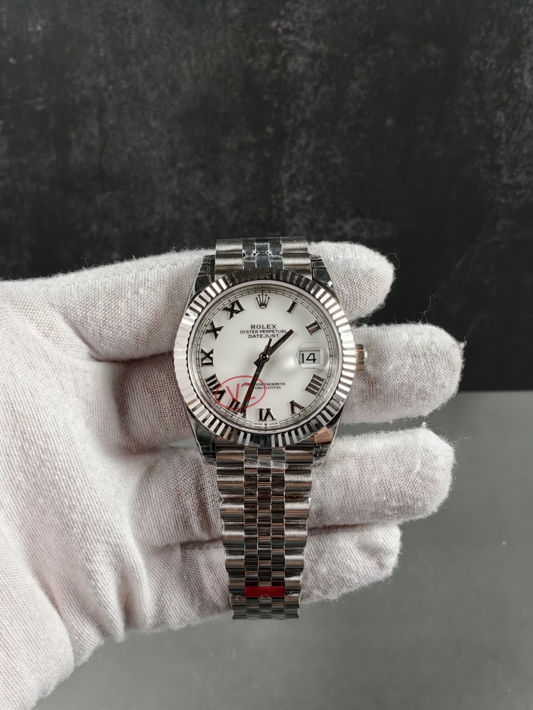 VSF V2 Datejust White Roman Dial | 41mm | DD3235 Super Clone Movement