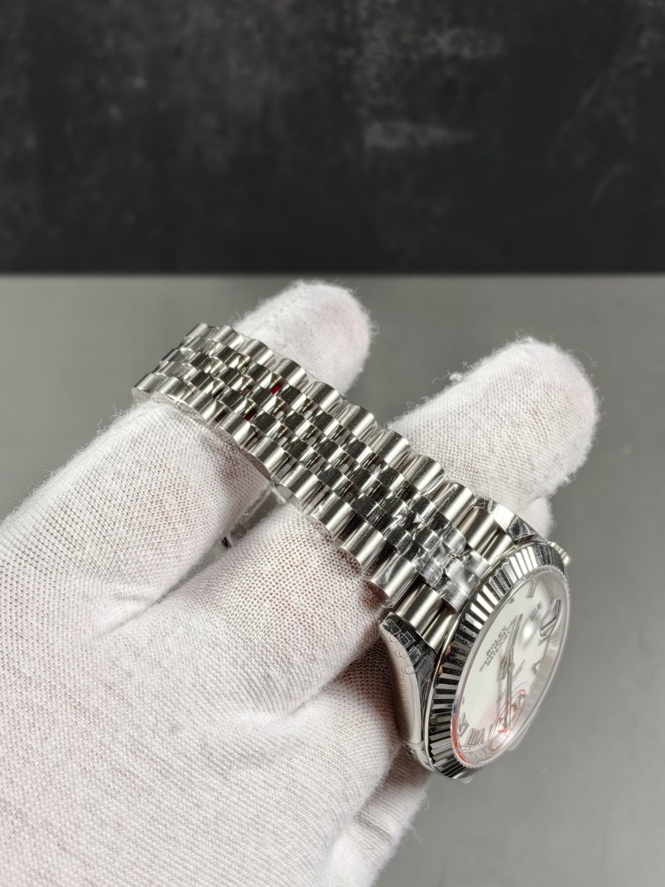 VSF V2 Datejust White Roman Dial | 41mm | DD3235 Super Clone Movement