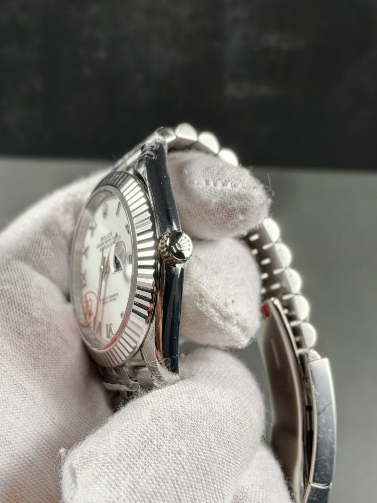 VSF V2 Datejust White Roman Dial | 41mm | DD3235 Super Clone Movement