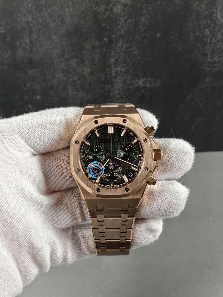 APSF V1 Royal Oak Chronograph 26240OR Green Dial | 41mm | SA4401 Super Clone Movement