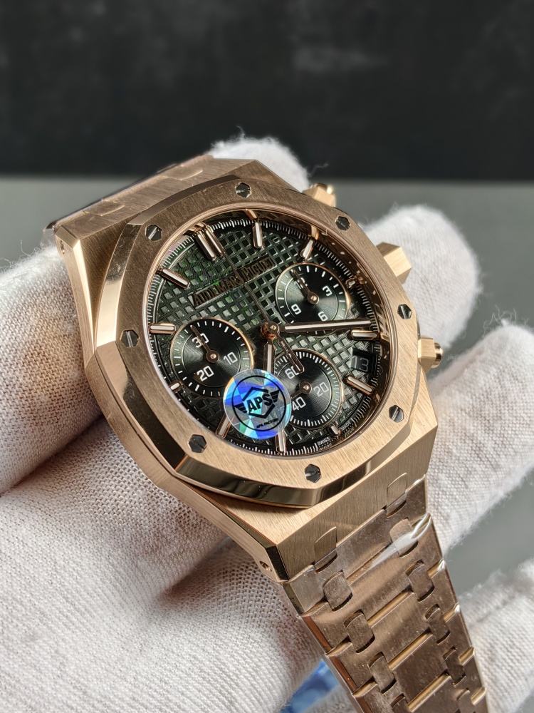 APSF V1 Royal Oak Chronograph 26240OR Green Dial | 41mm | SA4401 Super Clone Movement