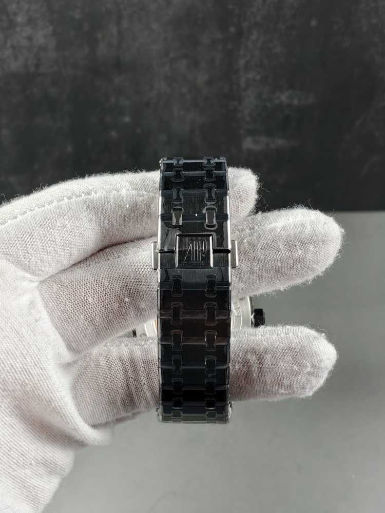 BBS Royal Oak Perpetual Calendar 26579CE Black Ceramic | 41mm | Custom 5134 Perpetual Calendar Automatic Movement