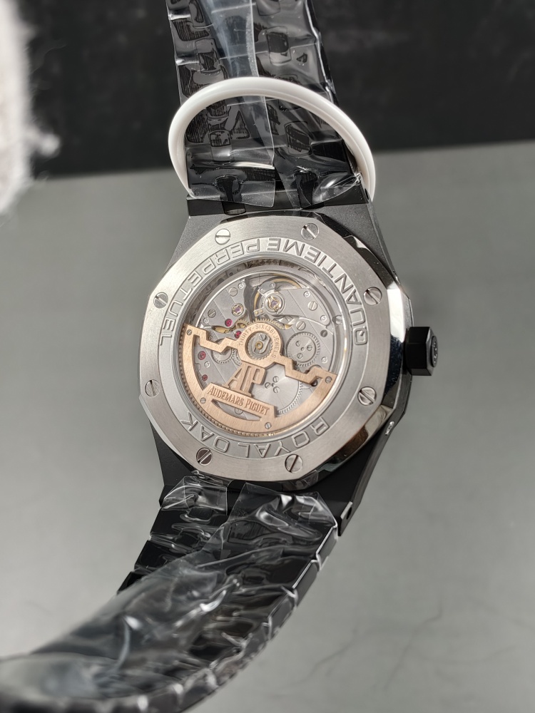 BBS Royal Oak Perpetual Calendar 26579CE Black Ceramic | 41mm | Custom 5134 Perpetual Calendar Automatic Movement