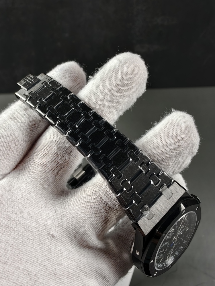 BBS Royal Oak Perpetual Calendar 26579CE Black Ceramic | 41mm | Custom 5134 Perpetual Calendar Automatic Movement