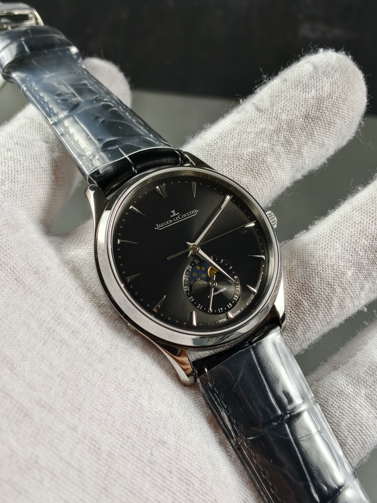 JJF Master Ultra Thin Moon Black Dial | 39mm | Japanese Miyota 9015 Automatic Movement