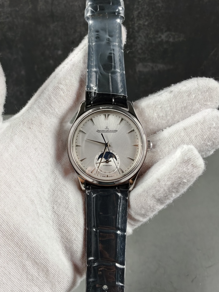 JJF Master Ultra Thin Moon Silver Dial | 39mm | Japanese Miyota 9015 Automatic Movement
