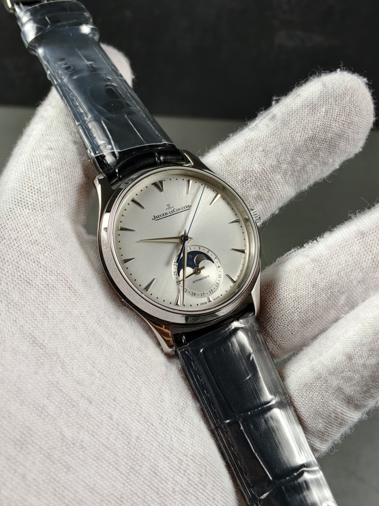 JJF Master Ultra Thin Moon Silver Dial | 39mm | Japanese Miyota 9015 Automatic Movement