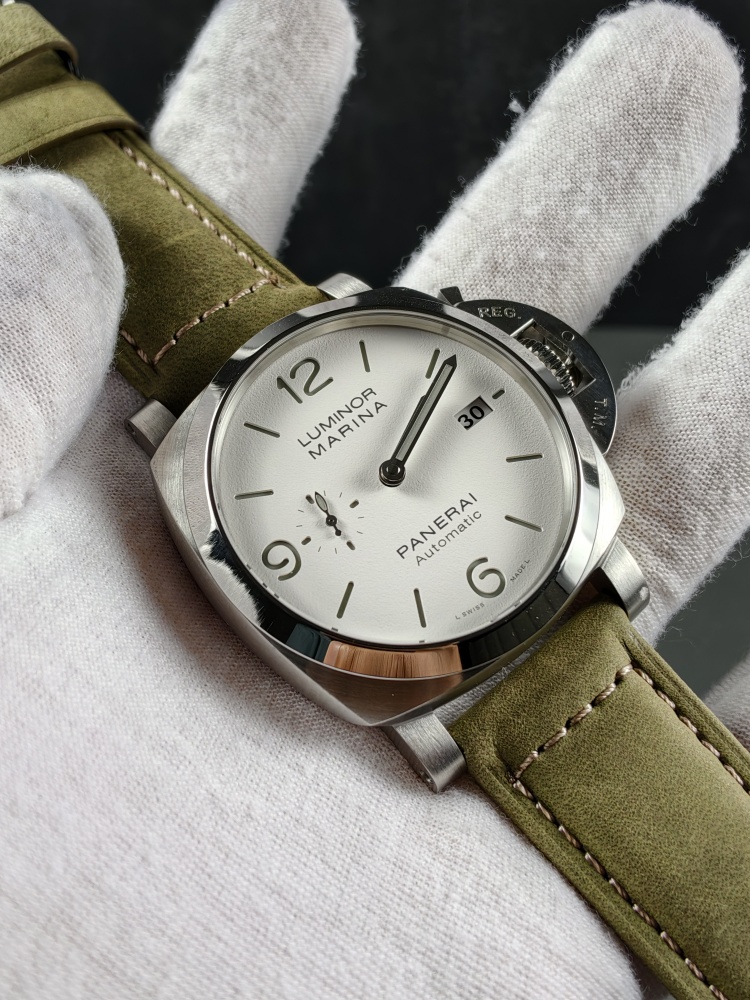 VSF Luminor Marina PAM1314 White Dial | 44mm | VSF Super Clone P.9010 Movement