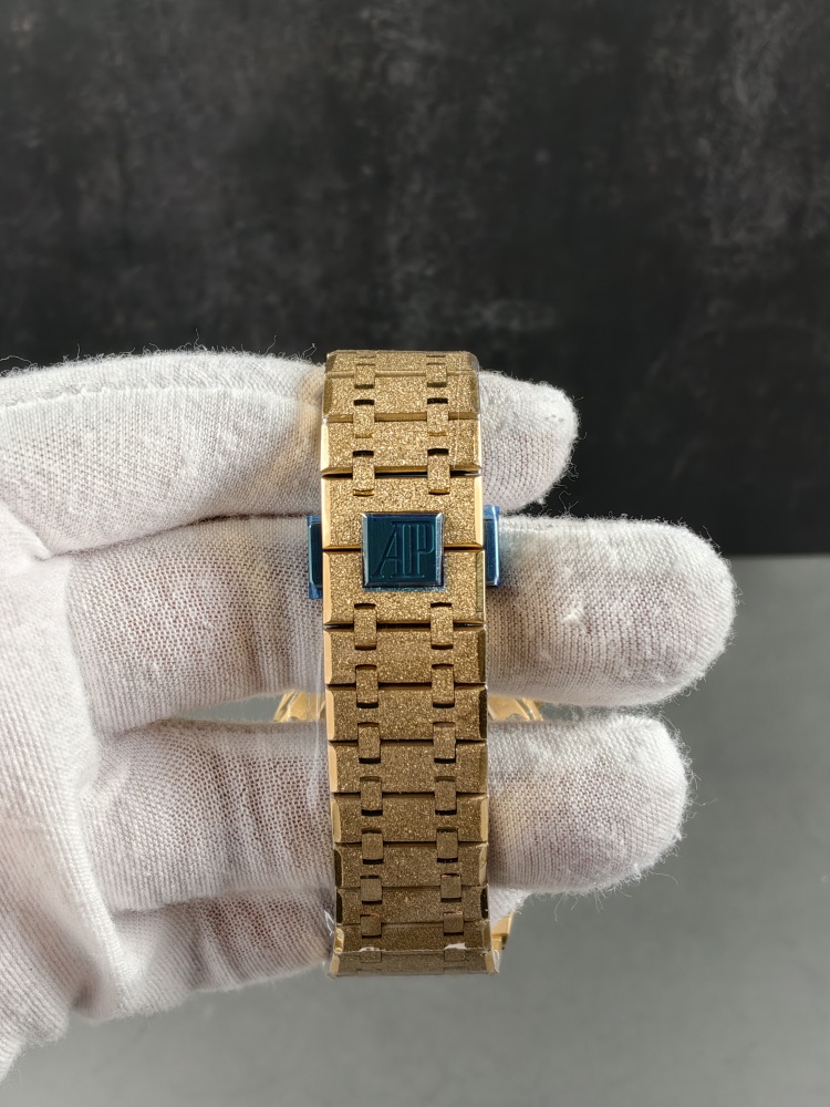 APSF V2 Free-Sprung Royal Oak Chronograph 26240BA Frosted Gold | 41mm | SA4401 Free-Sprung Super Clone Movement