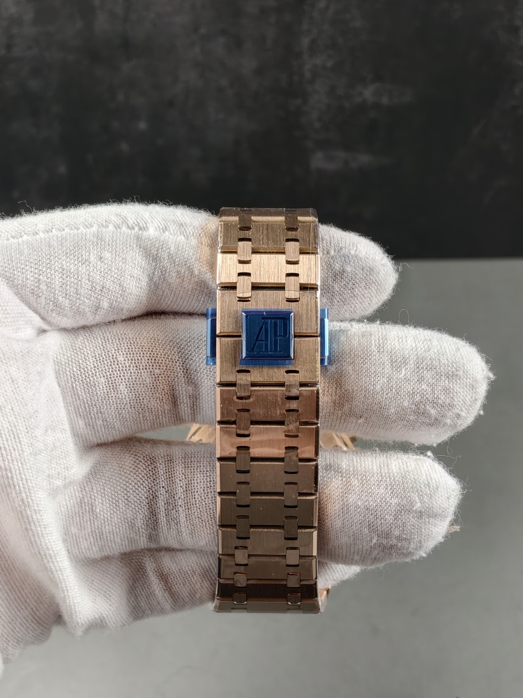 APSF V2 Free-Sprung Royal Oak Chronograph 26240OR Rose Gold Blue Dial | 41mm | SA4401 Free-Sprung Super Clone Movement