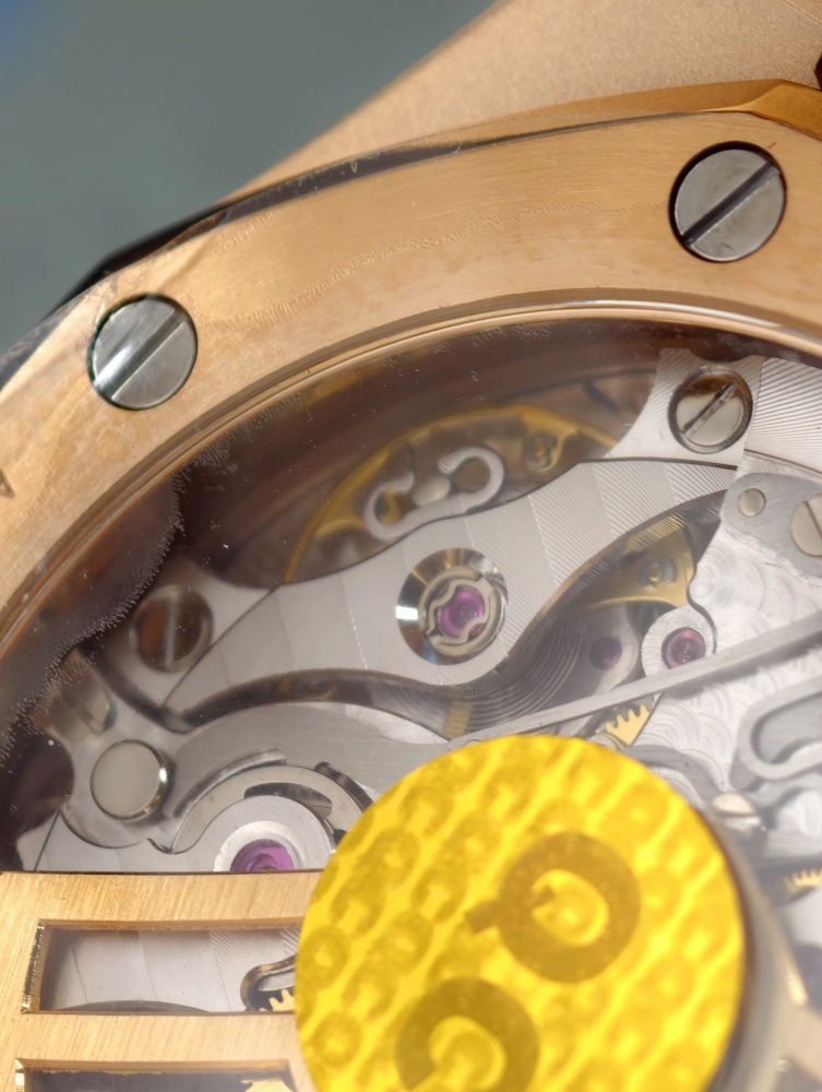 APSF V2 Free-Sprung Royal Oak Chronograph 26240OR Rose Gold Blue Dial | 41mm | SA4401 Free-Sprung Super Clone Movement