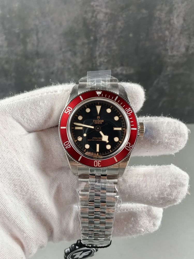 ZF Black Bay Red Bezel Black Dial | 41mm | A2824 Automatic Movement