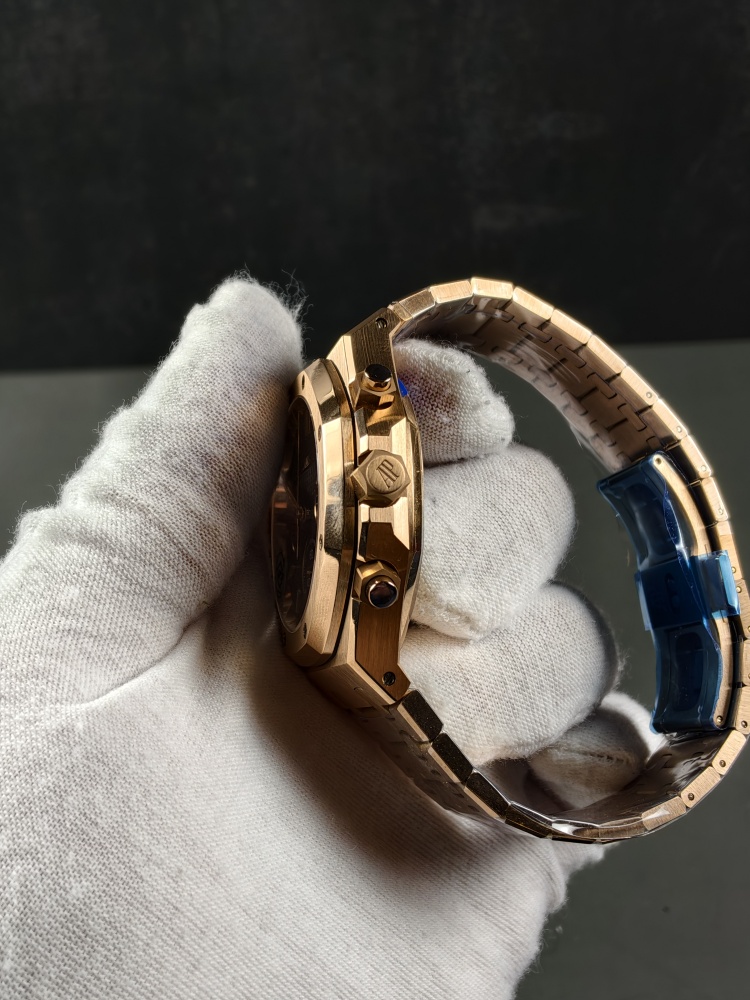 APSF V1 Royal Oak Chronograph 26240OR Rose Gold Blue Dial | 41mm | SA4401 Super Clone Movement