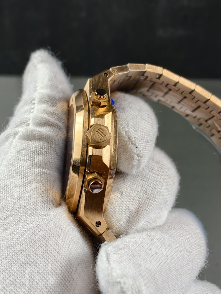 APSF V1 Royal Oak Chronograph 26240OR Rose Gold Blue Dial | 41mm | SA4401 Super Clone Movement