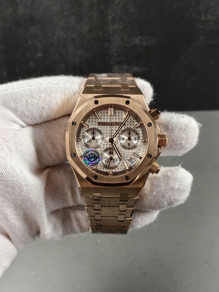 APSF V1 Royal Oak Chronograph 26240OR White Dial | 41mm | SA4401 Super Clone Movement