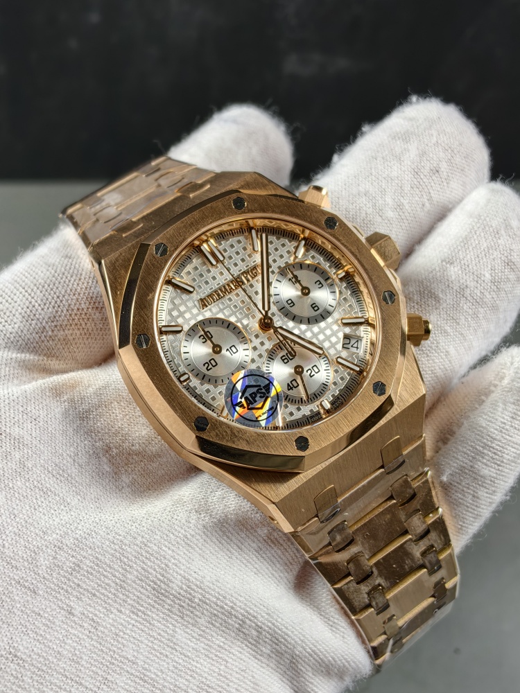 APSF V1 Royal Oak Chronograph 26240OR White Dial | 41mm | SA4401 Super Clone Movement