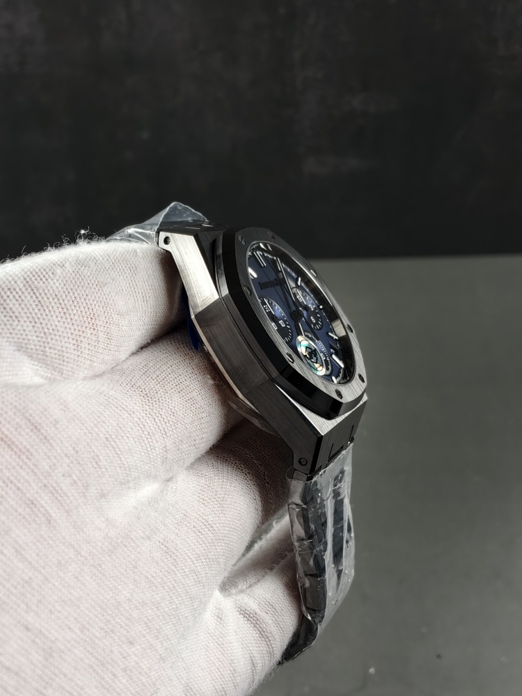APSF V1 Royal Oak Chronograph 26240CE Black Ceramic Blue Dial | 41mm | SA4401 Super Clone Movement