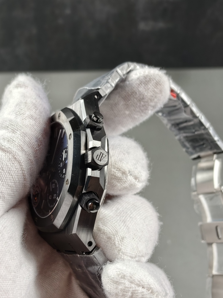 APSF V1 Royal Oak Chronograph 26240CE Black Ceramic Blue Dial | 41mm | SA4401 Super Clone Movement