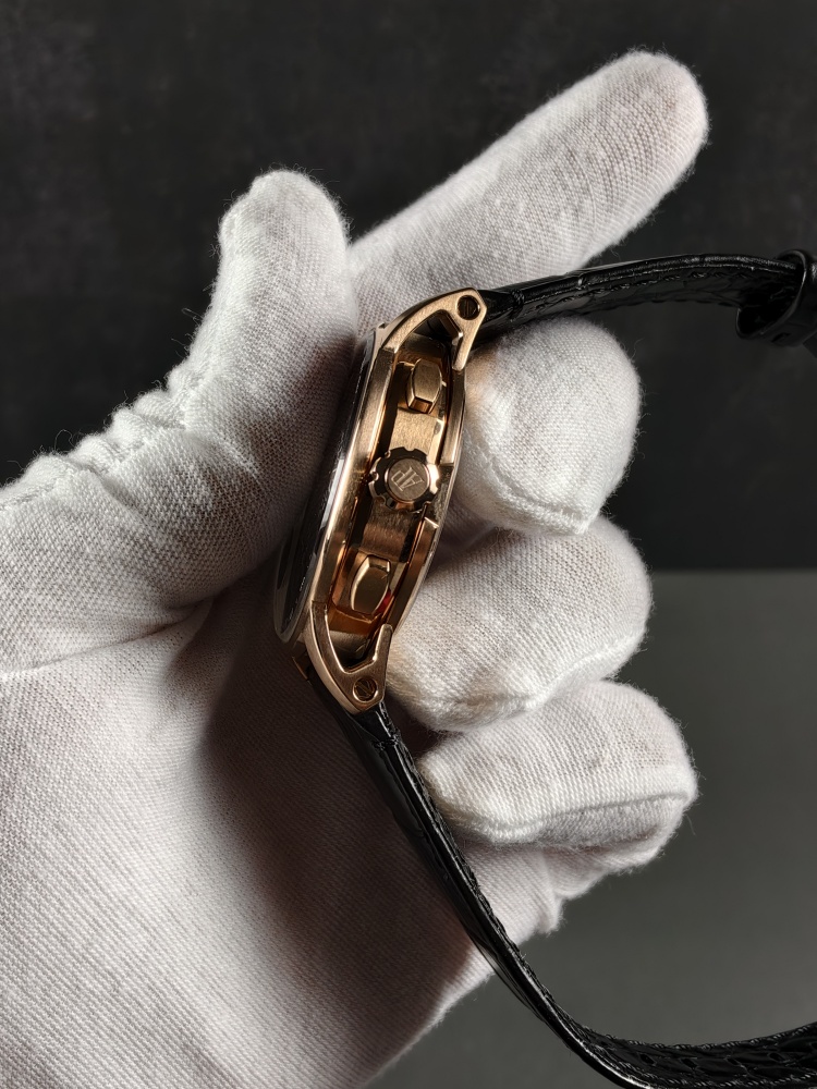APSF Code 11.59 Rose Gold Black Dial | 41mm | SA4302 Super Clone Movement