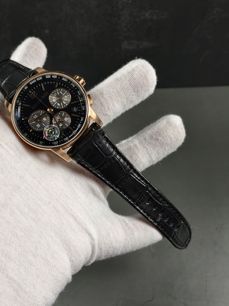 APSF Code 11.59 Rose Gold Black Dial | 41mm | SA4302 Super Clone Movement