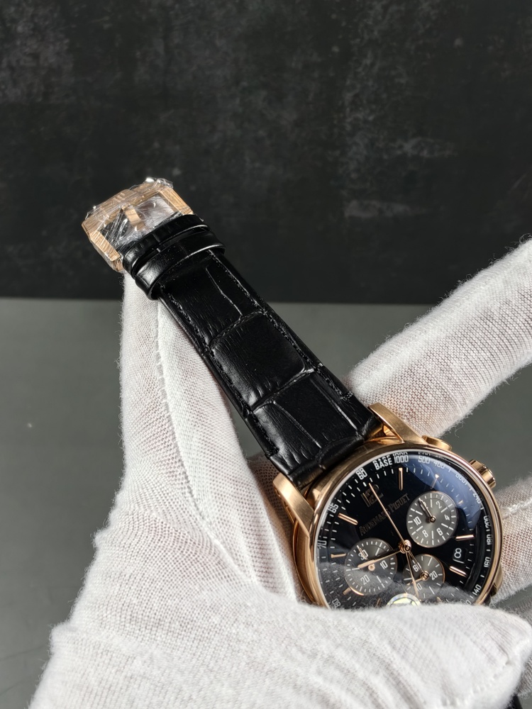 APSF Code 11.59 Rose Gold Black Dial | 41mm | SA4302 Super Clone Movement