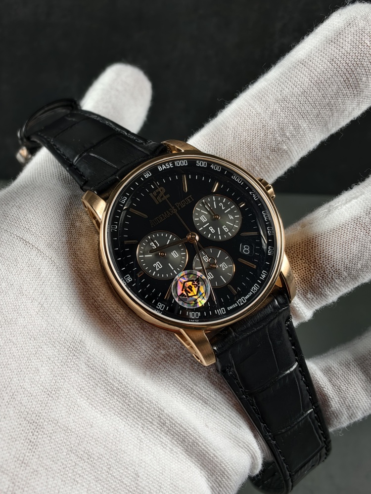 APSF Code 11.59 Rose Gold Black Dial | 41mm | SA4302 Super Clone Movement