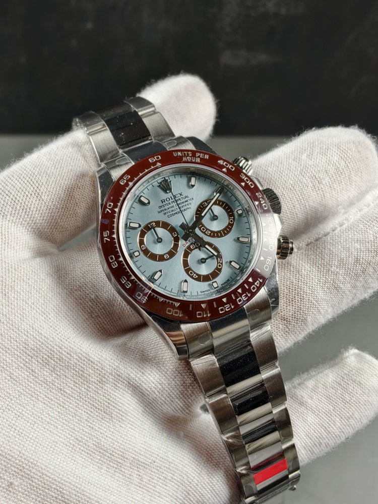VSF Daytona 116506 Platinum Ice Blue Dial | 40mm | DD4130 Super Clone Movement