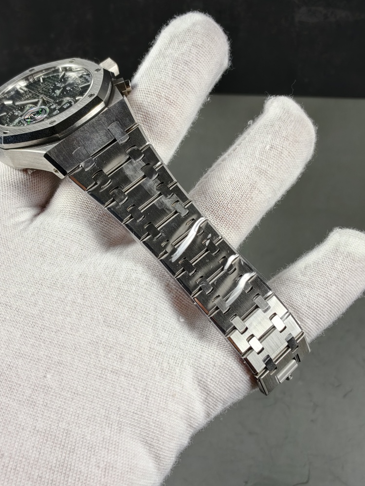 APSF V2 Free-Sprung Royal Oak Chronograph 26240ST Green Dial | 41mm | Free-Sprung SA4401 Super Clone Movement