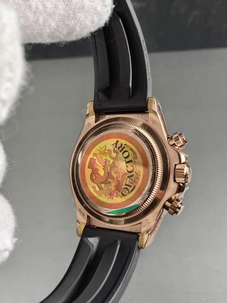 QF Daytona 126515LN Everose Gold Black Dial | 40mm | DD4131 Super Clone Movement