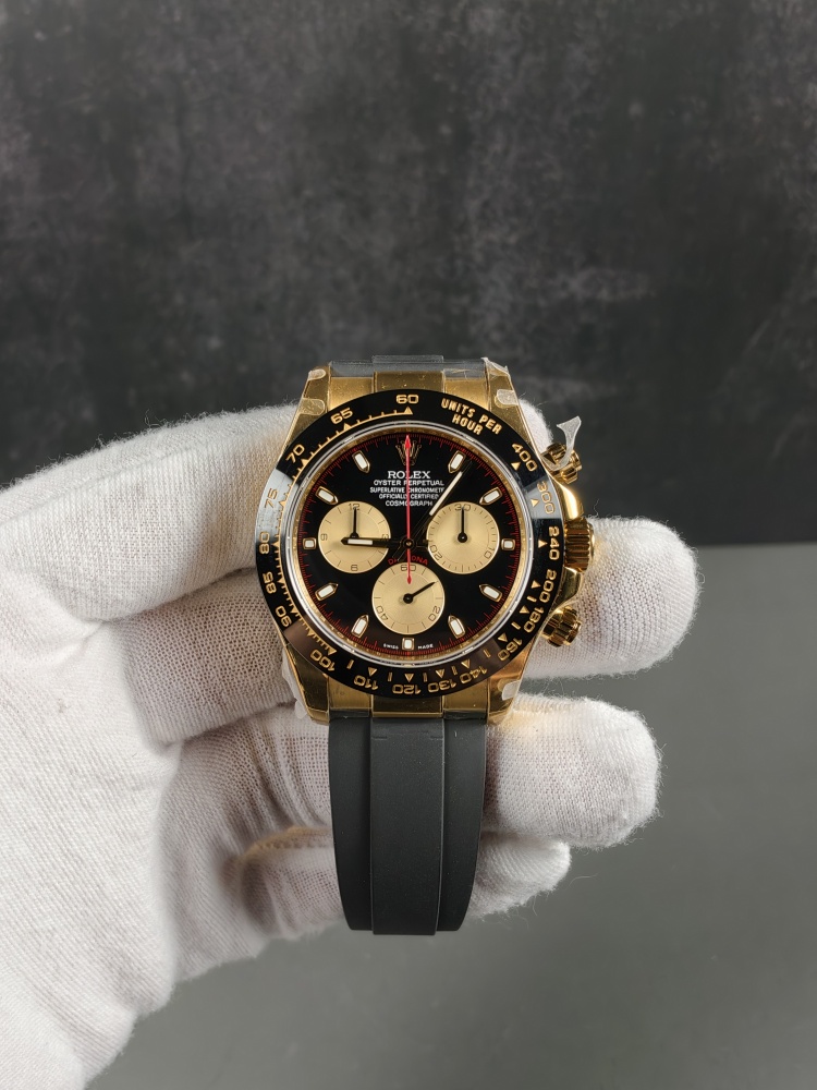 QF Daytona 126518LN "Paul Newman" Black Dial | 40mm | DD4131 Super Clone Movement
