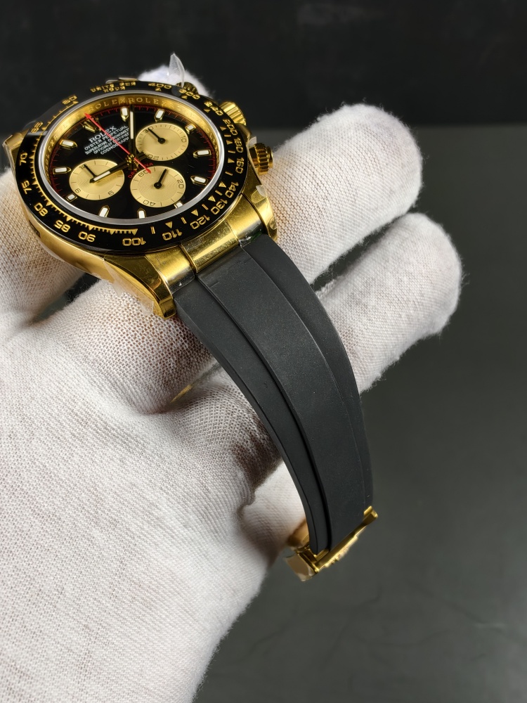 QF Daytona 126518LN "Paul Newman" Black Dial | 40mm | DD4131 Super Clone Movement