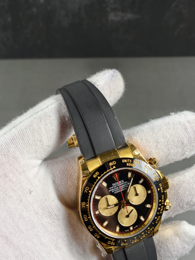 QF Daytona 126518LN "Paul Newman" Black Dial | 40mm | DD4131 Super Clone Movement