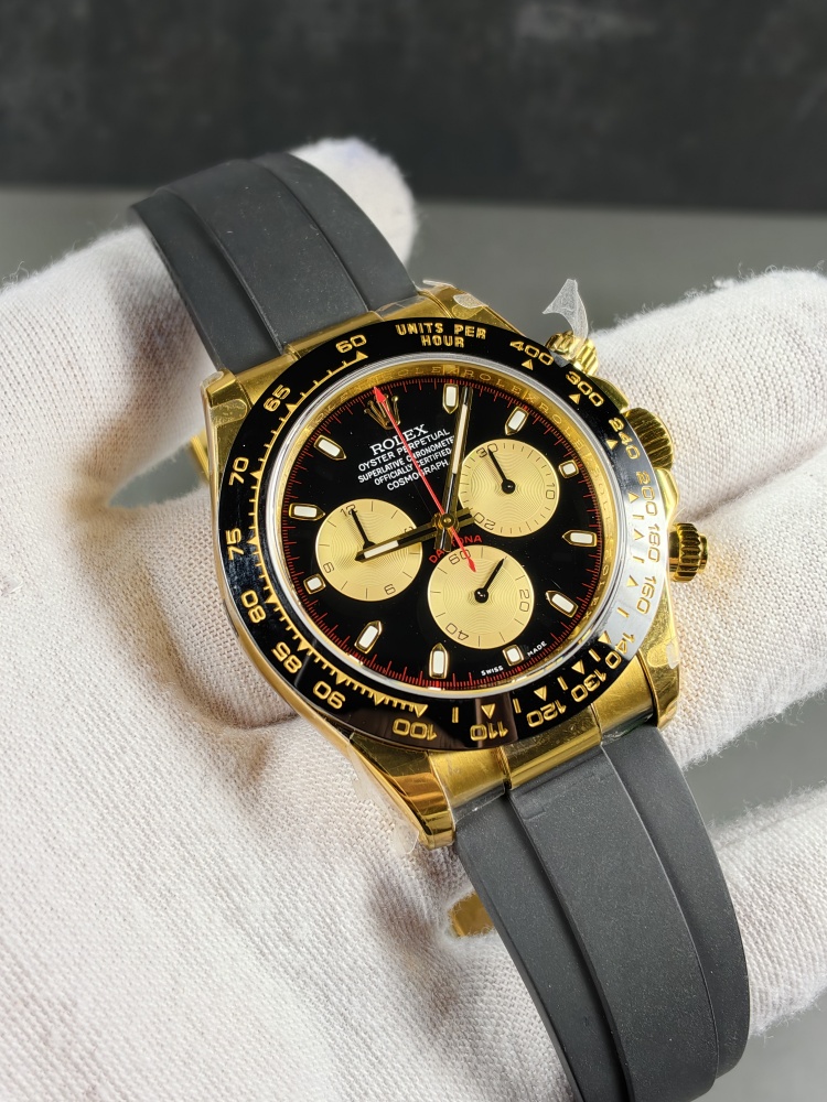 QF Daytona 126518LN "Paul Newman" Black Dial | 40mm | DD4131 Super Clone Movement