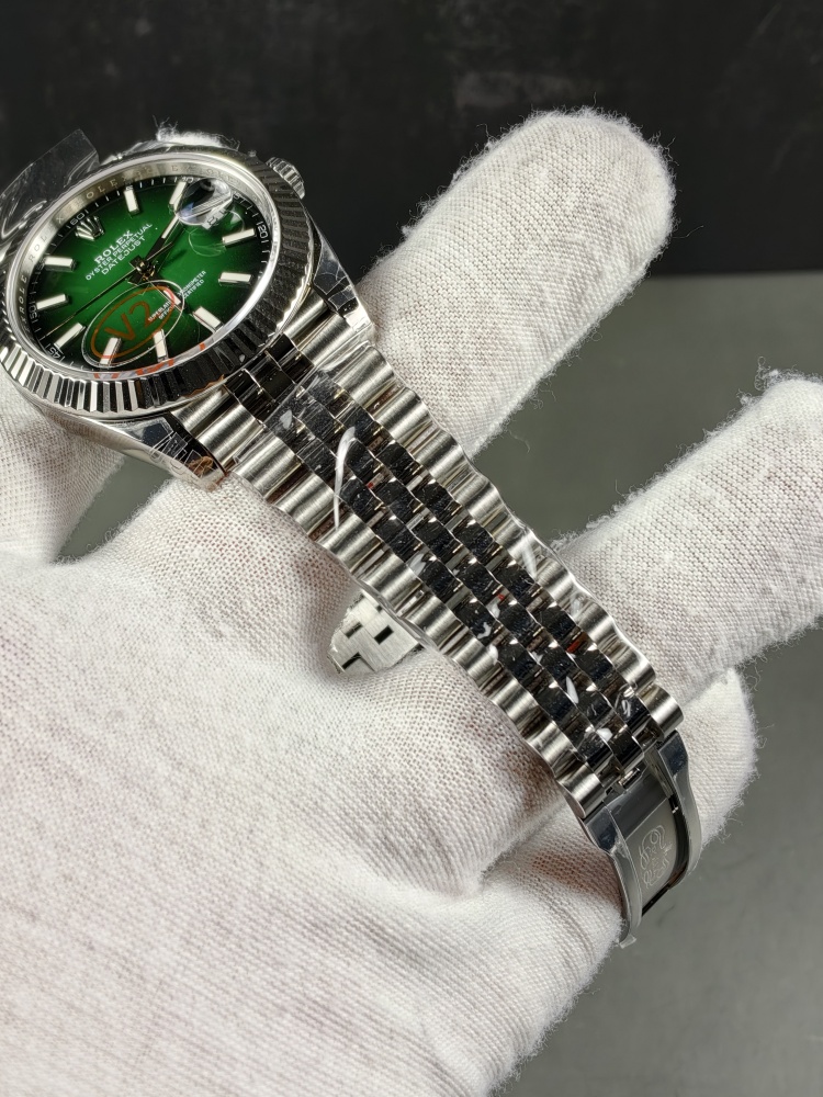 VSF V2 Datejust 41 Green Ombré Dial | 41mm | DD3235 Super Clone Movement