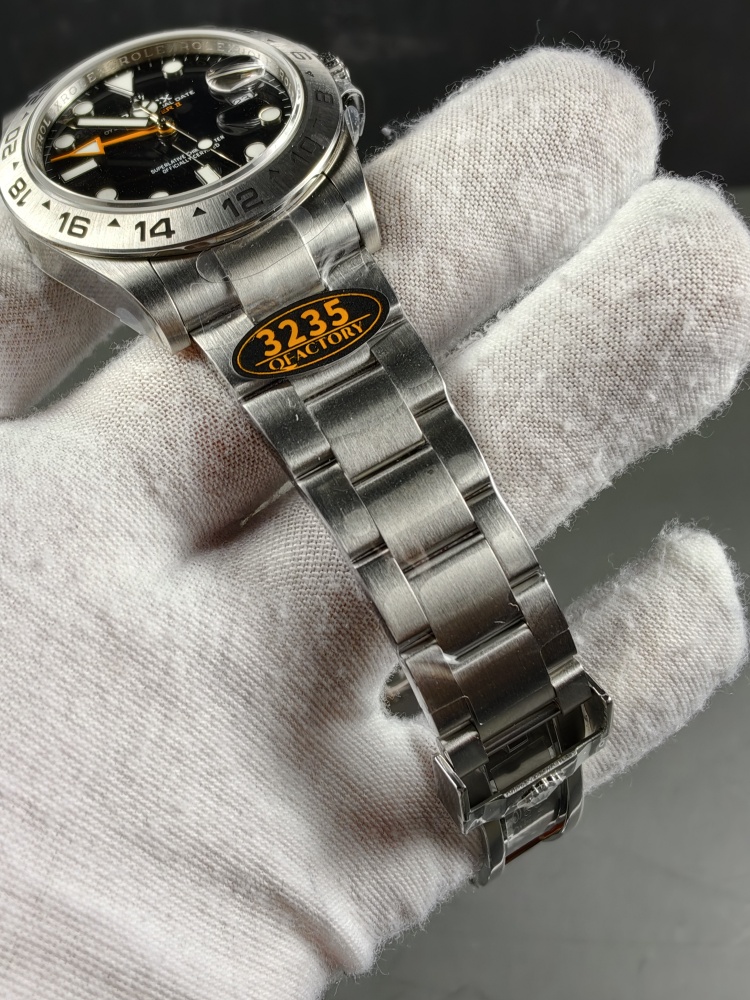 QF Explorer II Black Dial | 42mm | SH3285 Super Clone GMT Movement